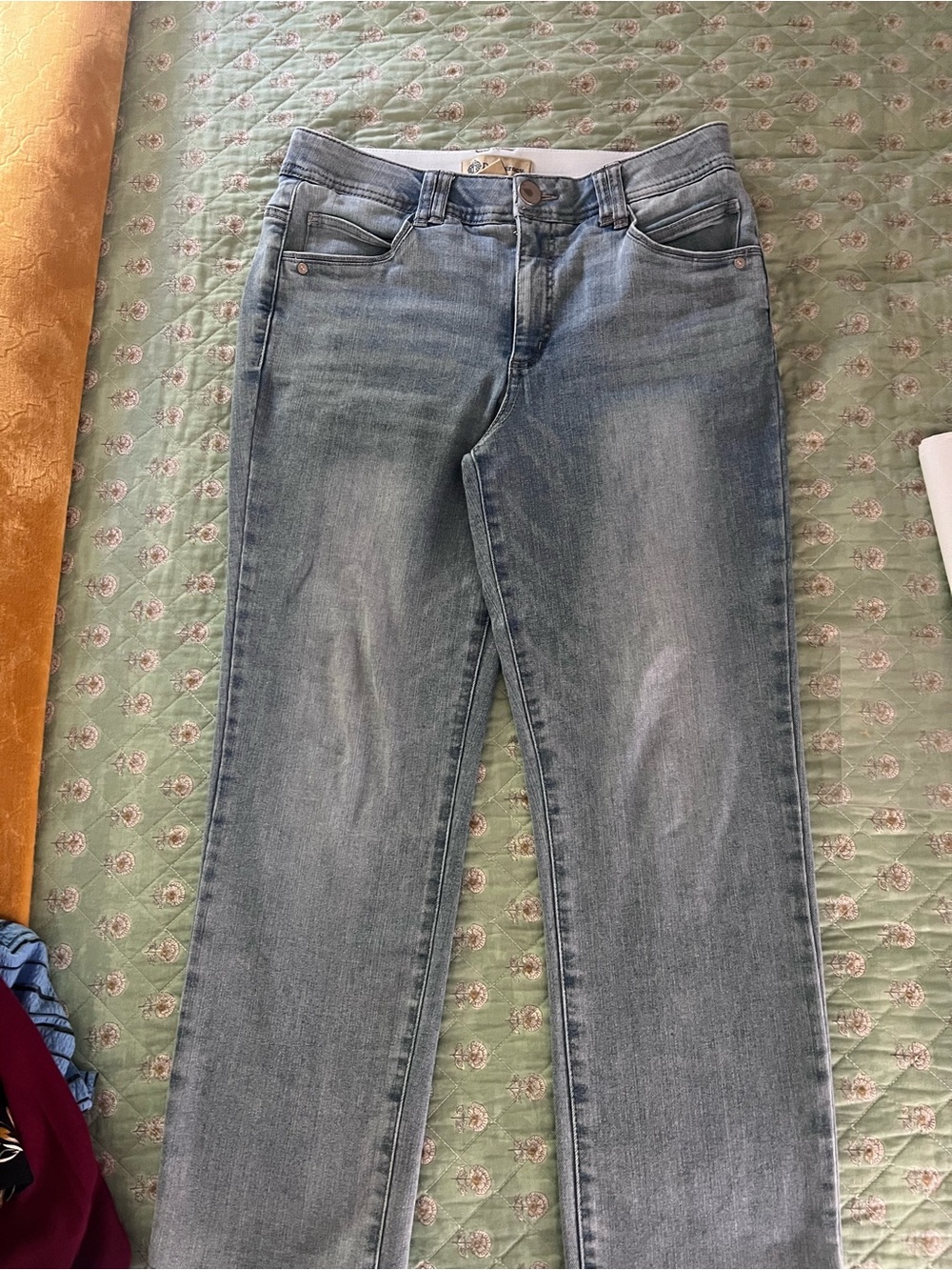 Democracy Medium Wash Straight Leg Jeans